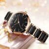 OLEVS 5877 Quartz Stainless Steel Watch For Women - Image 3