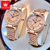 OLEVS 9942 Full Diamond Luxury Brand Watch For Women - Image 4