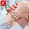 OLEVS 9942 Full Diamond Luxury Brand Watch For Women - Image 3