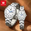 OLEVS 5567 Couple Watch Men and Women Quartz Watches - Image 2