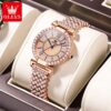 OLEVS 9942 Full Diamond Luxury Brand Watch For Women