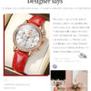 OLEVS 9933 Leather Starp Watch for Women - Image 4
