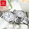 OLEVS 5567 Couple Watch Men and Women Quartz Watches - Image 3