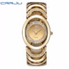 CRRJU 2201 Luxury Rhinestone Bracelet Ladies Watch - Image 2