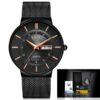 Lige 9949 Men’s Slim Watch-Black - Image 4