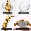 OLEVS 7007 Tungsten Steel Quartz Watch for Women - Image 3