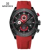 NAVIFORCE Sport Wristwatch Top Brand Luxury Military Men Watch Chronograph Business Quartz Waterproof Original Watch 8038