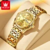 OLEVS 5513 Stainless steel Luxury Quartz Original Brand Watch for Men