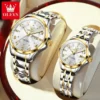 OLEVS 2910 Couple Watch Pair for Men And Women