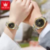 OLEVS 5526 High Quality Luxury Quartz Couple watch - Image 3