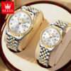 OLEVS 5526 High Quality Luxury Quartz Couple watch