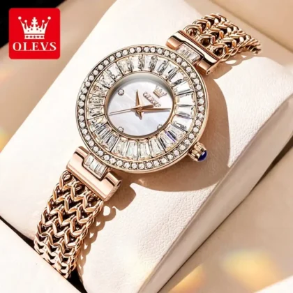 OLEVS 9959 Women’s Quartz Starry Dial Watch