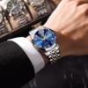 POEDAGAR 810 Fashion Top Brand Luxury business Quartz Watch Stainless Steel Men Watch Luminous Waterproof Date Watch for Men - Image 2