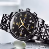 OLEVS 2858 Quartz Stainless Steel Watch for Men’s - Image 4
