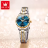 Olevs Ladies Watch 3612- Blue - Image 2