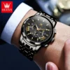 Olevs 2892 Luxury Watches For Man – Black - Image 3