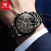 Olevs 2892 Luxury Watches For Man – Black - Image 2