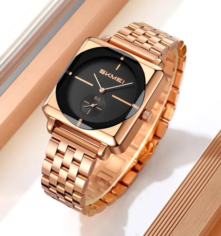 New Design 2025 SKMEI Model 2413 Quartz square Wrist Watch For Man