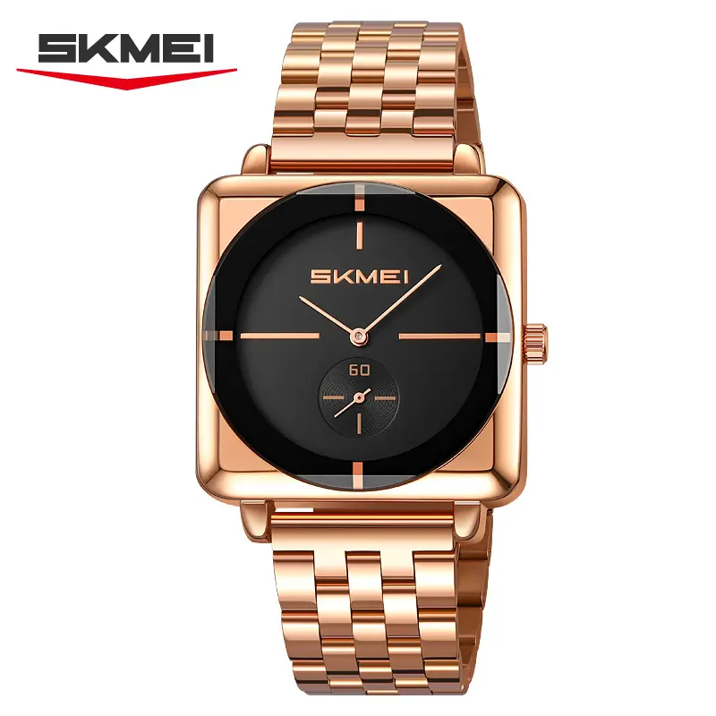 New Design 2025 SKMEI Model 2413 Quartz square Wrist Watch For Man - Image 2