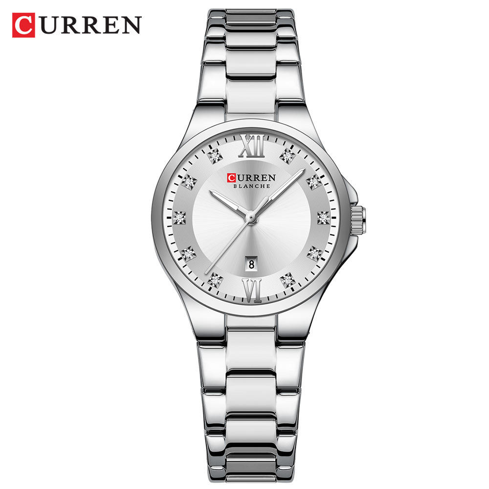 CURREN 9107 Quartz Stainless Steel Watch for Women - Image 3