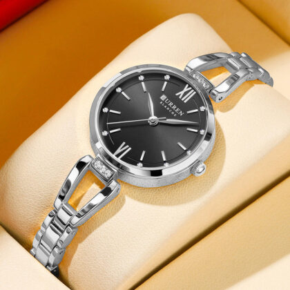 CURREN 9092 Quartz Stainless Steel Watch For Women
