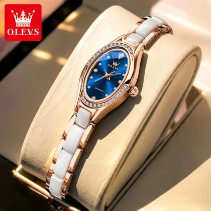 OLEVS 7131 Elegance Quartz Movement Watch For Women